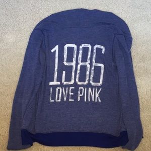 PINK full zip jacket